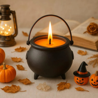 Cauldron Candle — Brew Up Spooky Ambiance