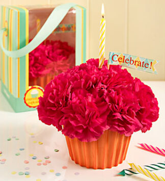 Floral Cupcake