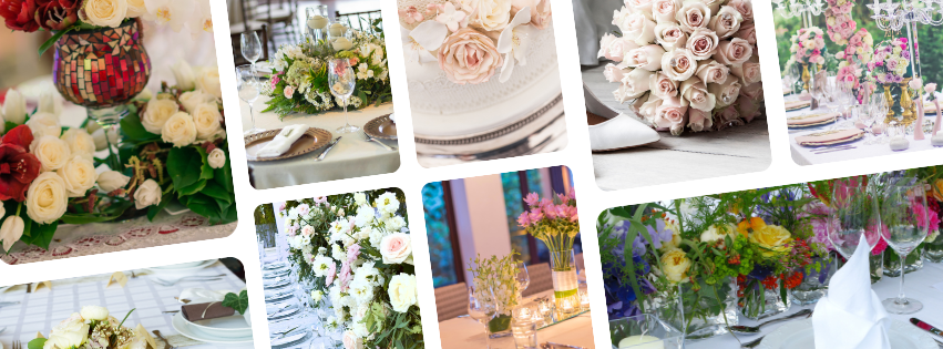 des moines wedding table settings